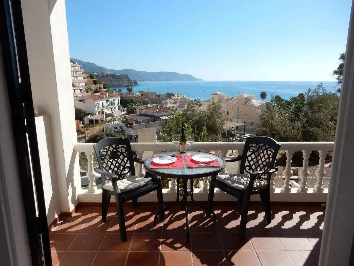 Beach Villa ,Nerja, Seaview, Pool, 3 Bedrooms, Huge Terrace And Garden 0*, 内尔哈 西班牙